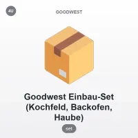 Goodwest Beyaz Turbo Cam Ankastre Set