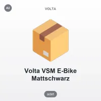 Volta VSM Elektrikli Motorlu Bisiklet Mat Siyah