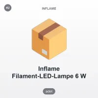 Inflame Filament LED Ampul 6 W