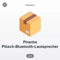Piranha Peluşlu Bluetooth Hoparlör