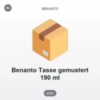Benanto Desenli Kupa 190 ml