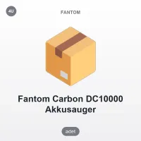 Fantom Carbon DC10000 Dik Süpürge