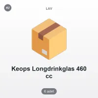 Keops Meşrubat Bardağı 460 cc