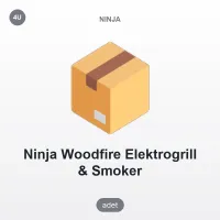 Ninja Woodfire Elektrikli Barbekü ve Tütsüleme Makinesi