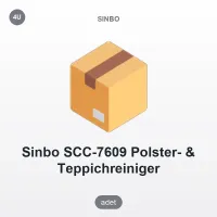 Sinbo SCC-7609 Koltuk ve Halı Yıkama Makinesi