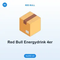 Red Bull Enerji İçeceği 4'lü