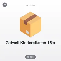 Getwell Lisanslı Çocuk Yara Bandı 15'li