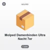 Molped Hijyenik Ped Ultra Gece 7'li