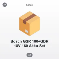 Bosch GSR 180+GDR 18V-160 2x2,0 Ah Akülü Vidalama