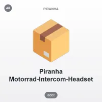 Piranha Motosiklet Intercom Kask Kulaklık