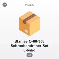 Stanley O-66-358 6 Parça Tornavida Seti