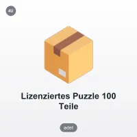 Lisanslı 100 Parça Puzzle