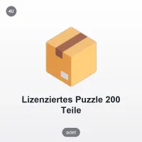 Lisanslı Puzzle 200 Parça