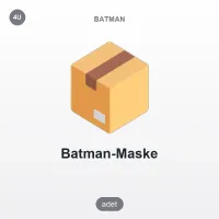 Oyuncak Batman Maske