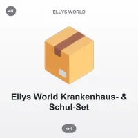 Oyuncak Ellys World Hastane ve Okul Seti