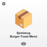 Oyuncak Hamburger Tost Menü