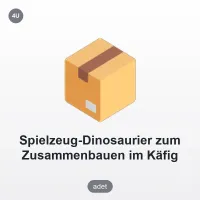 Oyuncak Kafeste Sök Tak Dinozor