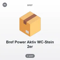 Bref Power Aktiv Klozet Blok 2'li